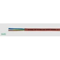 SiHF Siliconekabel 3G0.75 Rødbrun