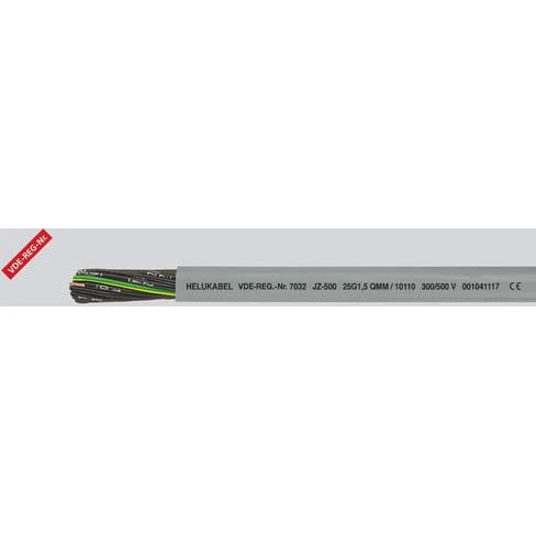 Styrekabel OZ-500 12x0,5 afmål