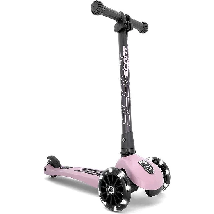 Scoot And Ride Highwaykick 3 LED - Rose