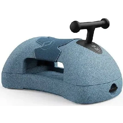 Scoot & Ride My First Steel — 3-i-1 gåvogn og babyscooter