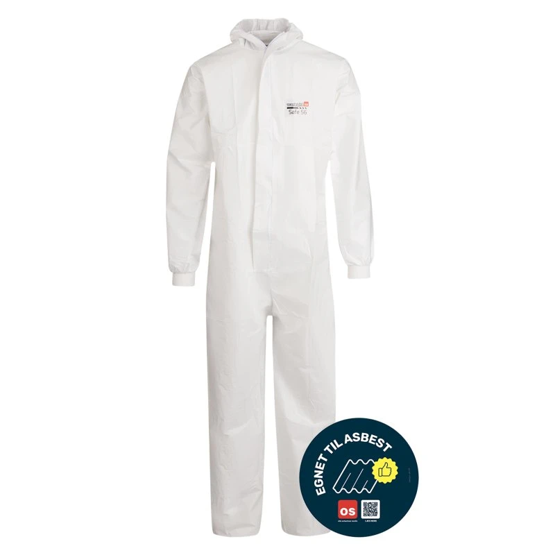 Otto Schachner Worklife Safe 56 Beskyttelsesdragt, 4XL, Hvid