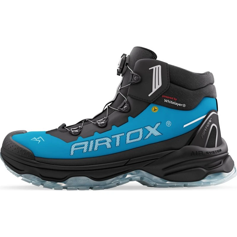 Airtox TX66 ESD Sikkerhedsstøvle, S3, Blå/Sort, str. 48