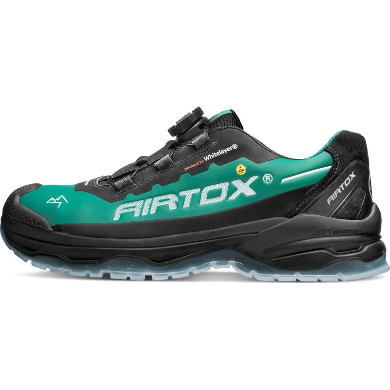 Airtox TX33 S3 Sikkerhedssko - Sort/Grøn - Str. 44