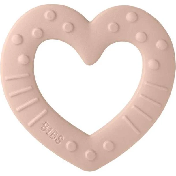 BIBS Baby Bitie Hjerte bidering – Blush