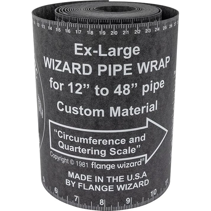 Flange Wizard WW-19 Extra-Large Wrap-Around til 12-48" rør