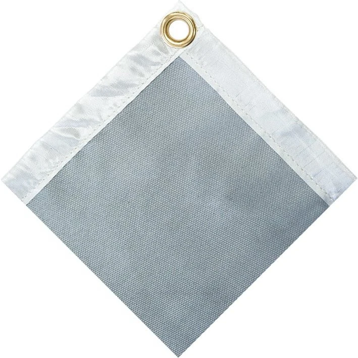 WLDPRO Svejsetæppe 1000x25000 mm PU-belagt glasfiber (Grå)
