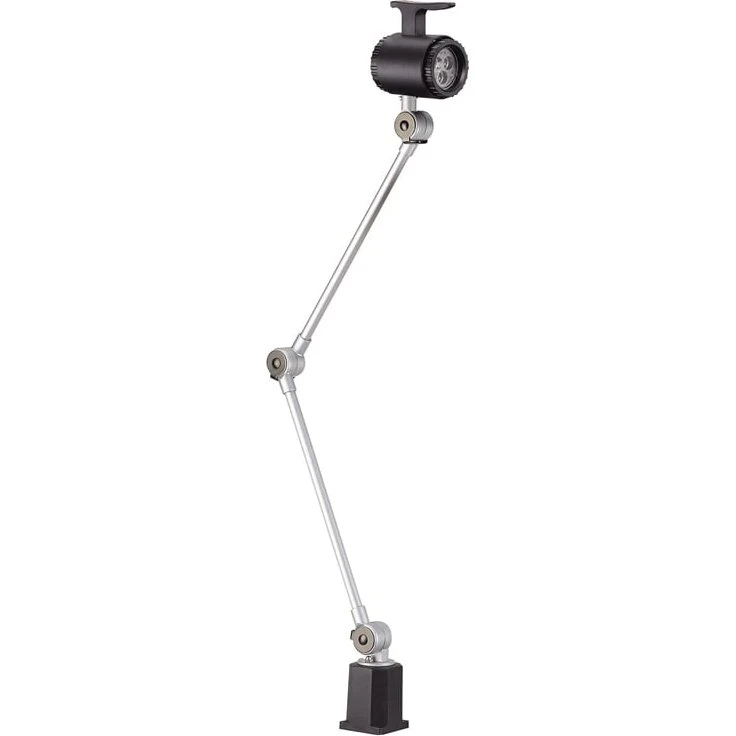 Wrkpro VELA LED Maskinlys med 400+400 mm arm AC/DC 24V