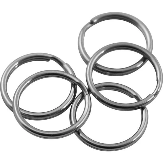 Nøglering Ø25 mm rustfri type 316 (100 stk)