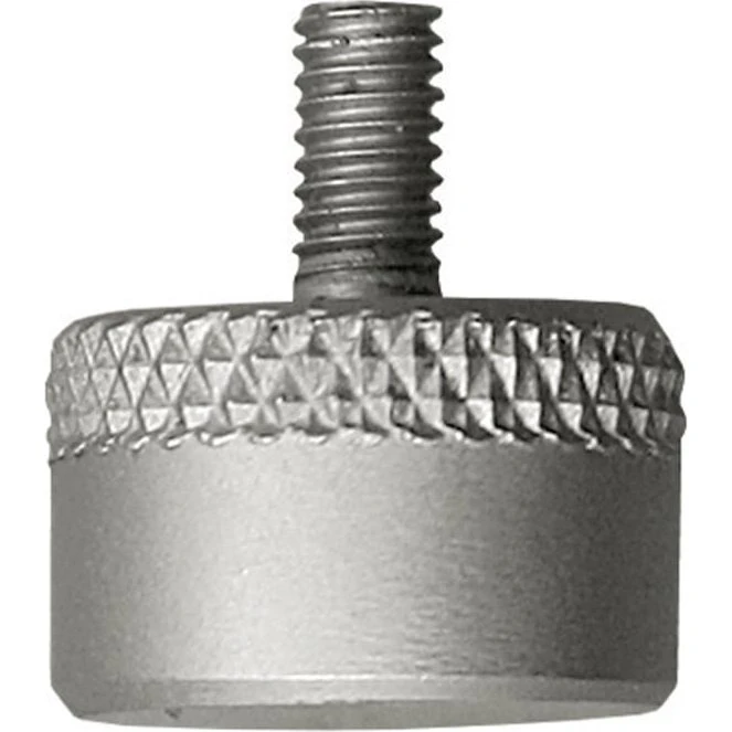 Taster Ø10 mm flad til måleure, Gevind M2,5