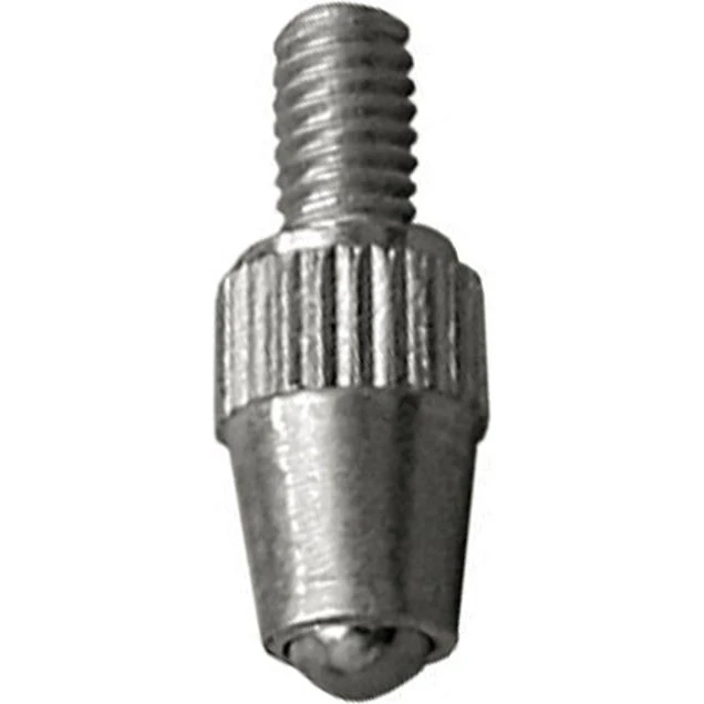 Tastespids Ø2,5 mm kugle til måleure med M2,5 gevind