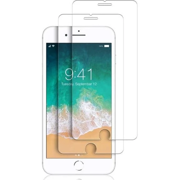Apple iPhone 7/8 Plus Skærmbeskyttelse 3D – 2-pak Plastfilm
