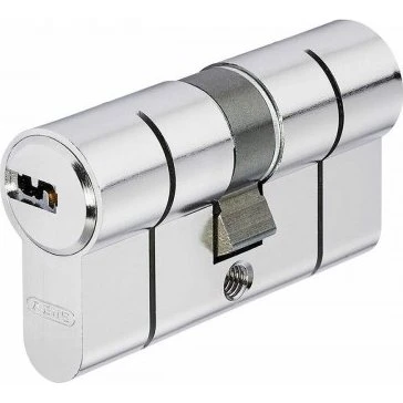 ABUS D66PS Europrofil cylinder 30/40 mm, anti-panic (nikkel)