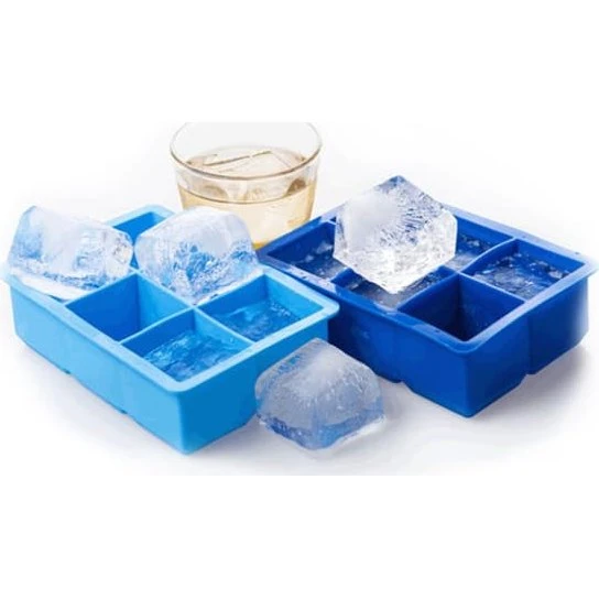 Icube Silikoneform til 6 store isterninger