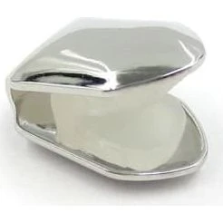 Grillz Hiphop Sølv Tandstykke - Bling Stil