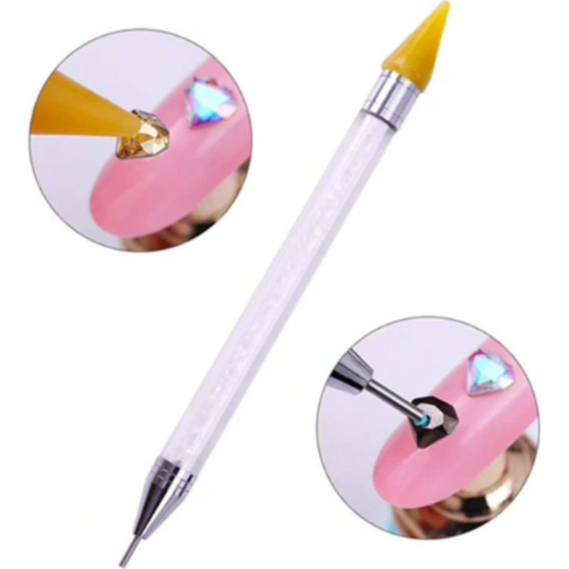 Rhinestone picker pen krystal - Plukkeværktøj (14,8 cm)