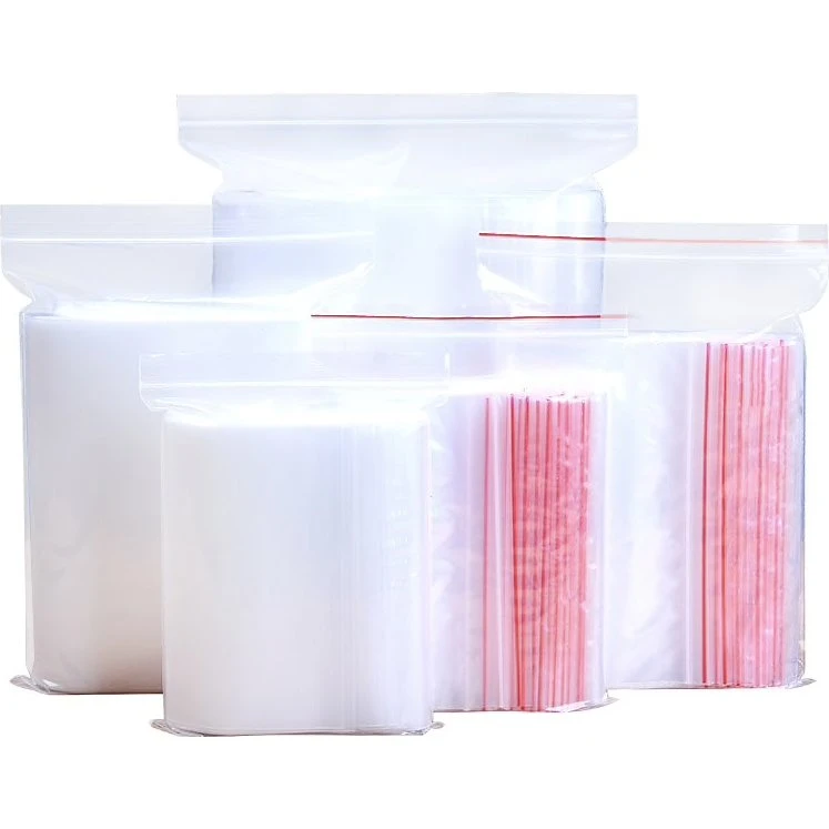 100 stk. Ziplock tasker, gennemsigtige 40x60 mm