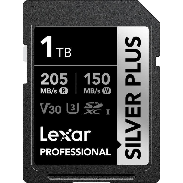 Lexar Professional SILVER PLUS SDXC 1TB - 205MB/s