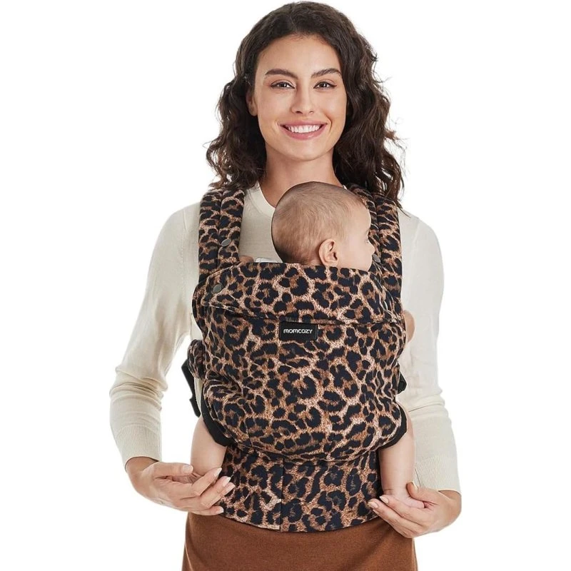 Momcozy BC001 Bæresel med Leopardmønster