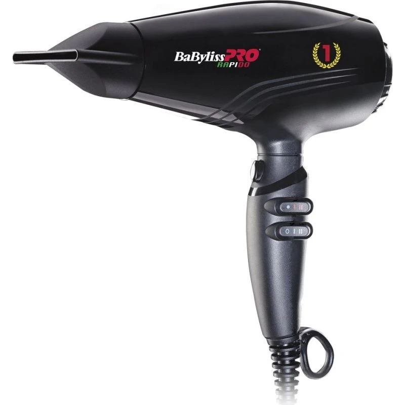 Babyliss PRO Rapido BAB7000IE 2200W – Sort, 399 g