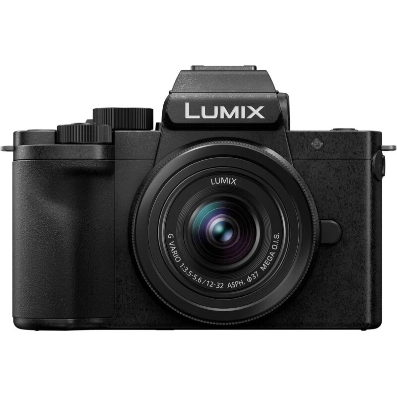 Panasonic Lumix DC-G100D med 12-32mm kit – sort