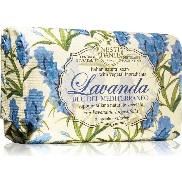 Nesti Dante Blå Lavendel Mediterraneo Sæbe Naturale 150 g