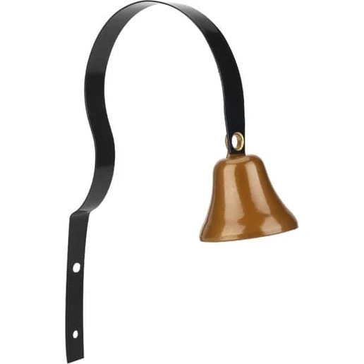 Vintage Metal Butiksdørklokke - Antik Stil til Dør eller Væg