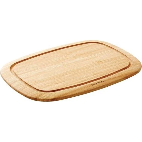 Scanpan Classic Trancheringsbræt i bambus, 35x26 cm