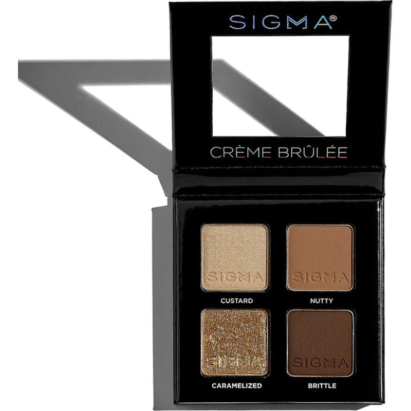 Sigma Beauty Quad Crème Brûlée øjenskyggepalette, 4 g