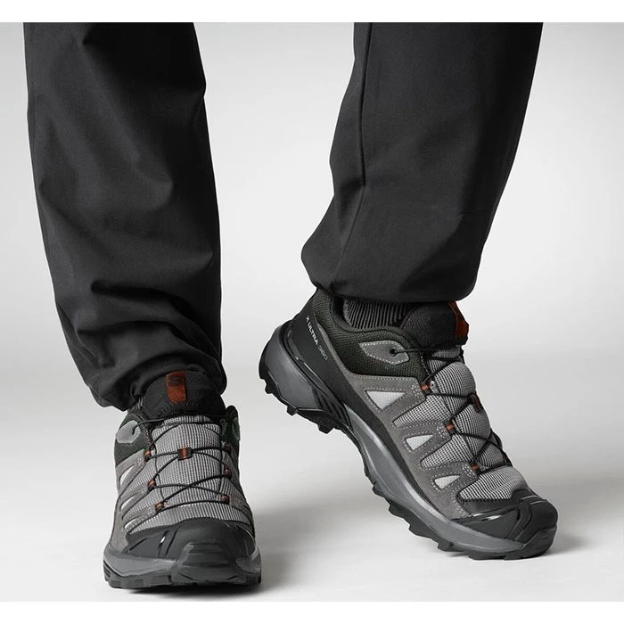 Salomon X Ultra 360 Leather, Sharkskin/Asphalt, UK 8