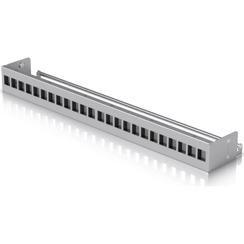 Ubiquiti Sort slutsten-patchpanel, 1U, 24 porte