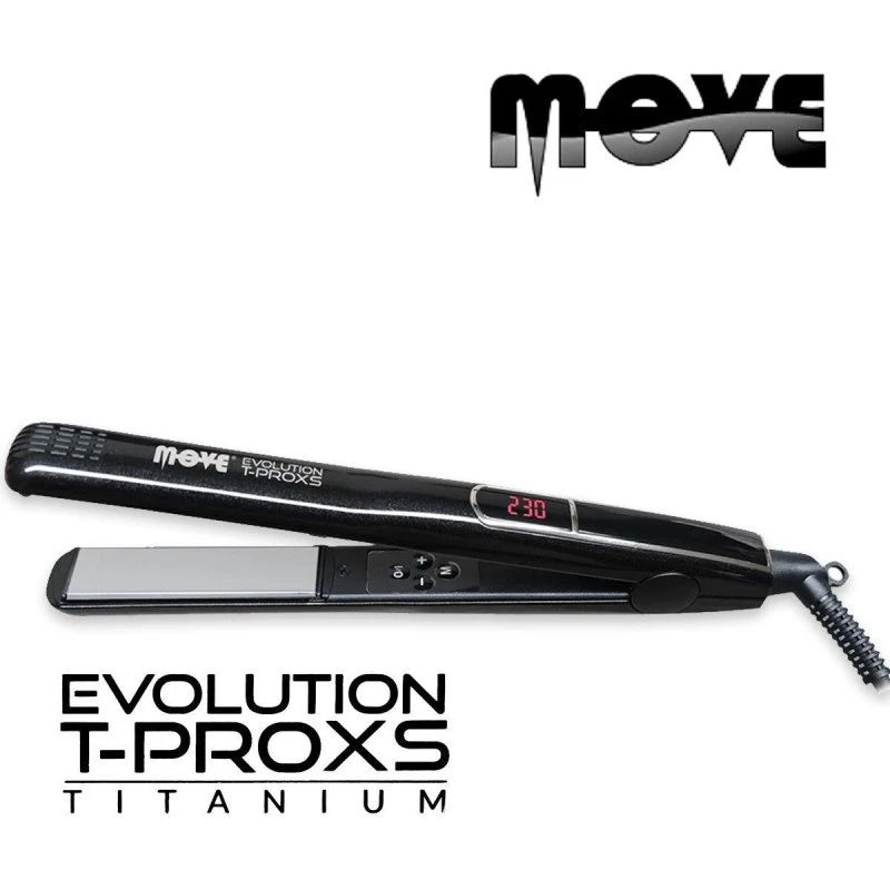 Move Evolution T-Pro XS Titanium Hårglattejern