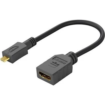 Goobay Micro HDMI (Type D) → HDMI (Type A), 4K/60Hz