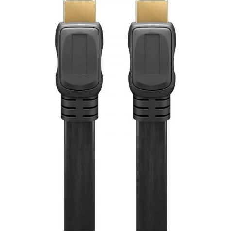 Goobay Fladt HDMI-kabel Slim 3 m (4K@60Hz)