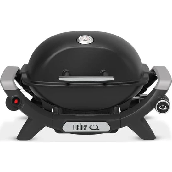 Weber Q 1100N Gasgrill med LPG - Sort/Grå