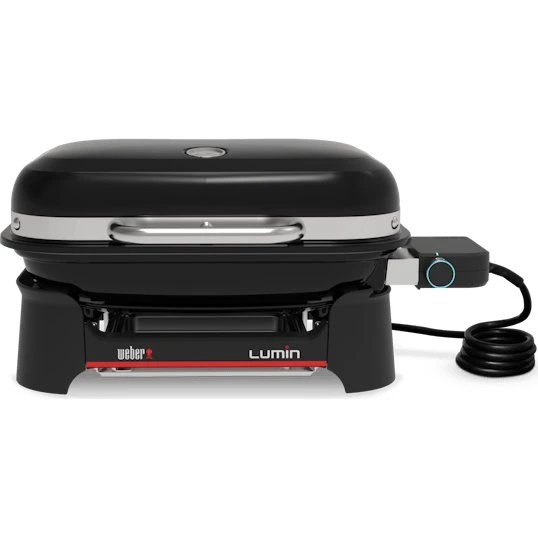 Weber Lumin Elektrisk Bordgrill - Sort/Sølv