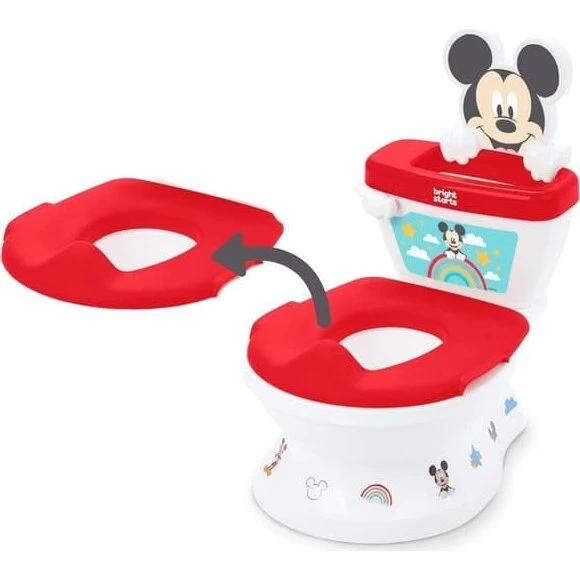 Disney Baby Mickey 2-i-1 Mini-toilet med sædsreducerer