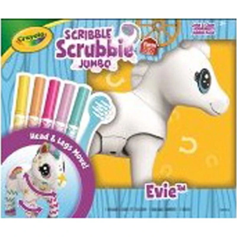 Crayola Scribble Scrubbie Jumbo Pony Evie