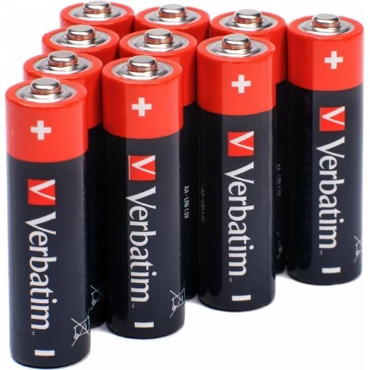 Verbatim AA Alkaline Batterier, LR06 - 8 stk.