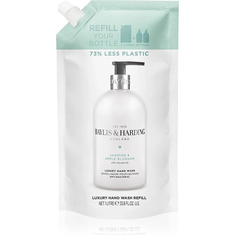 Baylis & Harding Jasmin & Æbleblomst Håndsæbe Refill 1000 ml