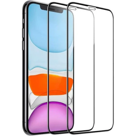 2-pack iPhone XR skærmbeskyttere i hærdet glas (10D)