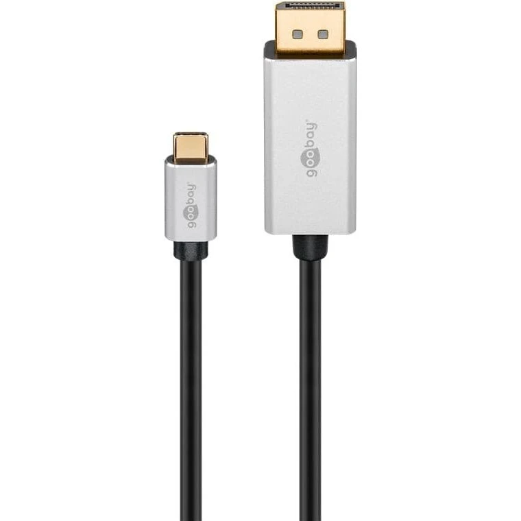 Goobay USB-C til DisplayPort adapterkabel 2 m