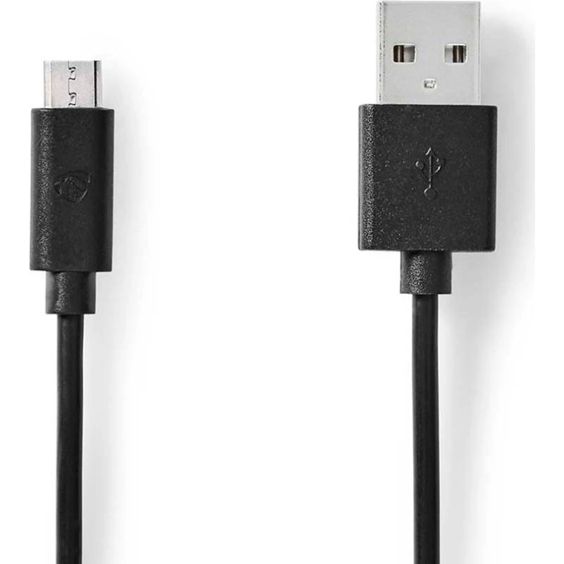 Goobay USB-A til Micro USB 1,0 m – sort (oplading & data)