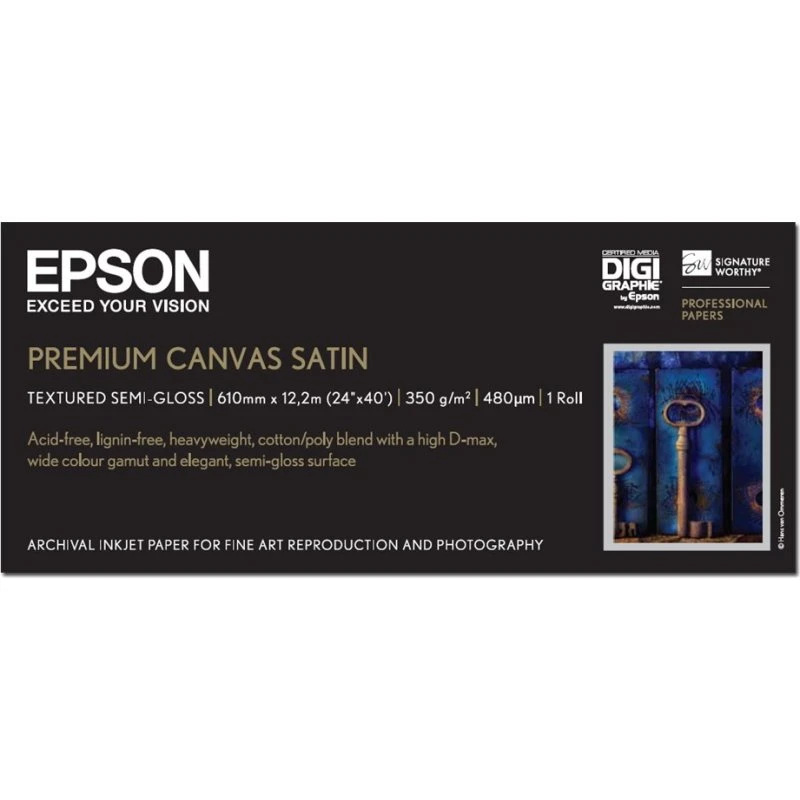 Epson PremierArt Water Resistant Canvas A1 (61,0 cm x 12,2 m)