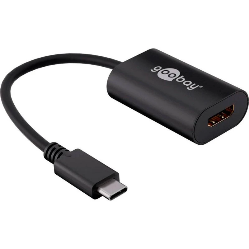 Goobay USB-C til HDMI-adapter 0,2 m – 4K@60Hz