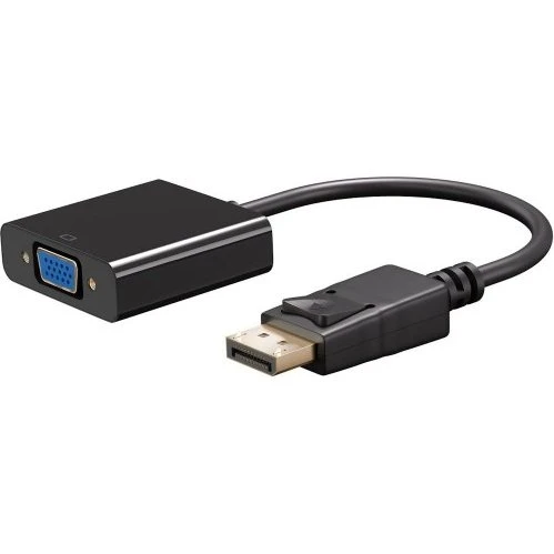 Goobay DisplayPort til VGA adapter 0,15 m 1080p/60Hz - sort