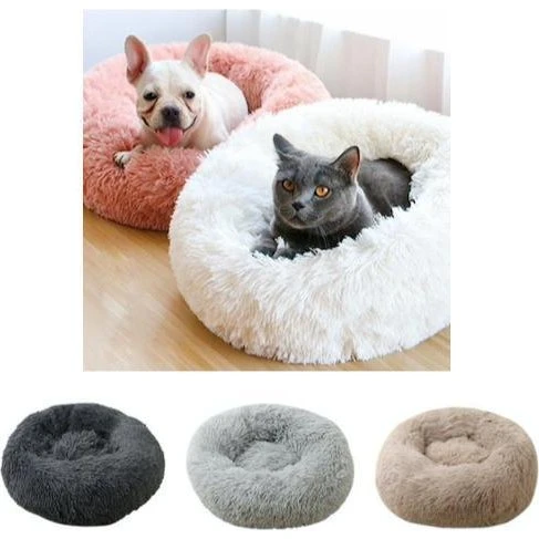Fluffy Hundeseng og Katteseng i flere størrelser