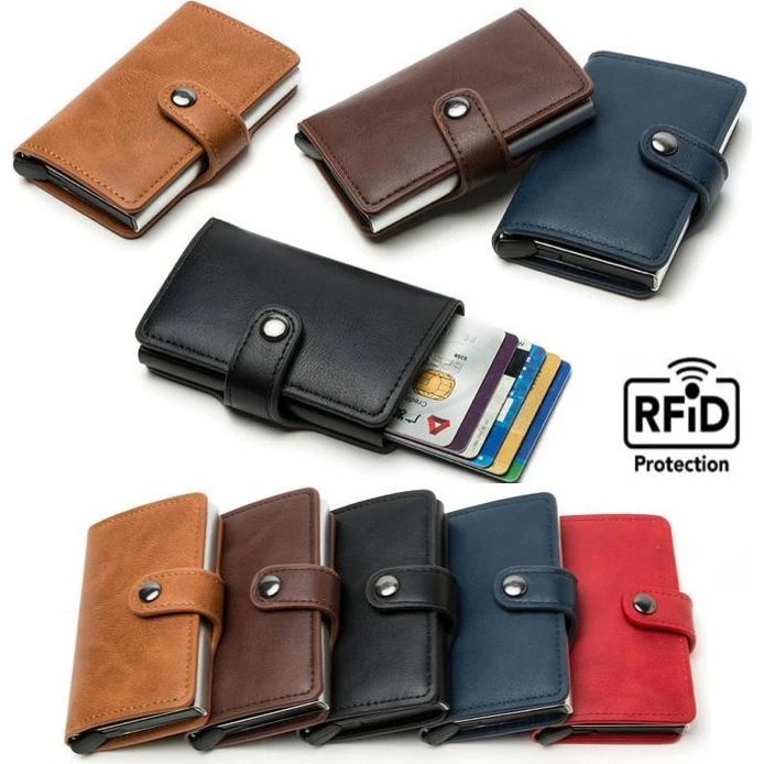 Pung Kortholder med RFID & NFC beskyttelse - 5 kort