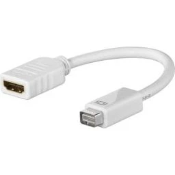Goobay Mini-DVI til HDMI adapterkabel (hvid)