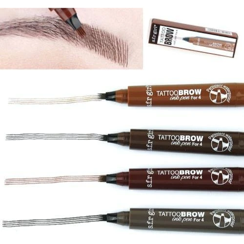 Øjenbryn Pen - Mikro Pen Toning til naturlige øjenbryn, 3g