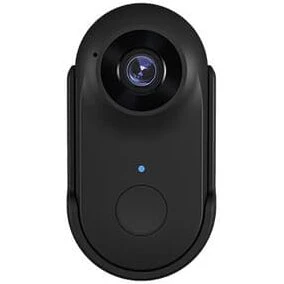 INF Actionkamera til kæledyr med silikonehalsbånd – Sort 1080P